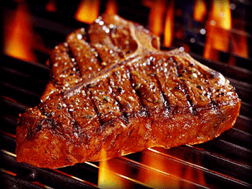 dry-aged beef is tender and tasty!